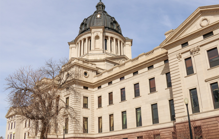 South Dakota State Capitol scene symbolizing legislative priorities